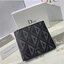 DIOR Wallet CD Diamond Canvas กระเป๋าสตางค์ใบสั้น พร้อมส่งที่ไทย ภาพสินค้าถ่ายจากงานขายจริง ใช้งานต่างประเทศได้