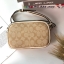 COACH MINI CROSSBODY BAGกระเป๋าสะพาน size mini วัสดุหนังลาย signature เปิด - ปิดด้วยซิป แบ่ง2 ช่องใหญ่ ภายในโล่ง ใส่ wallet สั้น มือถือได้ทุกรุ่น และของใช้จุกจิก พร้อมสายยาวถอด ปรับได้ค่ะ
