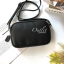 COACH MINI CROSSBODY BAGกระเป๋าสะพาน size mini วัสดุหนังลาย signature เปิด - ปิดด้วยซิป แบ่ง 2 ช่องใหญ่ ภายในโล่ง ใส่ wallet สั้น มือถือได้ทุกรุ่น และของใช้จุกจิก พร้อมสายยาวปรับได้ ถอดไม่ได้ค่ะ