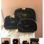 ☄☄ เเพ็คสุดคุ้ม ซื้อ 1 ได้ถึง 3 ใบ!! Chanel Snowflake Cosmetic Pouch Value Set กระเป๋าอเนกประสงค์พรีเมี่ยมของเเท้จาก Chanel Cosmetic Counter VIP Gift มาครบเซทวัสดุ PVC เนื้อหนากันน้ำซับในสีดำสกรีนโลโก้แบรนด์สวยหรู ด้านหน้าสกรีน Chanel โดเด่น