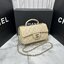 ORI หนังแท้ | CHANEL Classic Flap Bag TopHandle 20cm กระเป๋าสะพายคคลาสสิกพร้อมหูจับ หรูหราระดับตำนาน สวยงามเหนือกาลเวลา