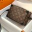 พรีเมี่ยมกิ๊ฟแท้ 100% 】หนังแท้ LOUIS VUITTON MINI SOFT TRUNK MONOGRAM