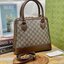 VIP GIFT 】หนังแท้ GUCCI Horsebit 1955 small top handle bag