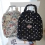 CATH KIDSTON BACKPACK BAG กระเป๋าเป้น่ารัก ตามแบบฉบับของแบรนด์นี้เลยค่า โดดเด่นด้วยหนัง PVC พิมพ์ลาย กันน้ำทั้งใบ ด้านในมีช่องซิปใหญ่ใส่ของ 2 ช่อง จุของได้เยอะ ใส่ IPAD / A4ได้สบายเลยค่ะ ด้านหน้ามีช่องซิปเล็ก 1 ช่อง ใส่ของจุกจิกหนิบได้สะดวก น้ำหนักเบา ใช้