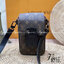 LV S-Lock Vertical wearable wallet / LV Phone bag Monogram Macassar coated canvas and black cowhide leather เกรดออริจินอล ใช้ได้ทั้งผู้หญิงผู้ชาย พร้อมส่งที่ไทย ภาพสินค้าถ่ายจากงานขายจริง ใช้งานต่างประเทศได้
