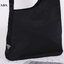 PRADA Nylon Shoulder Bag Black Auth 6304 กระเป๋าสะพายไหล่ทรงสวย ดีไซน์เก๋ วัสดุผ้า Nylon เนื้อหนาคุณภาพดี อะไหล่เงินสุดหรู เปิดปิดแบบฉีกลอก ด้านในโล่งกว้างจุของได้เยอะเลยค่ะ