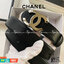 CHANEL BELT เข็มขัดสุดหรูสายหนังแท้ หรูหรา น้อยแต่มาก ภาพถ่ายจากงานขายจริง โลโก้ 3D metal เข้าได้กับทุกลุ๊คสไตล์การเเต่งตัว สวยหรูดูดีมีระดับ ไอเท็มนี้แนะนำเลยค่าา มาน้อยรีบๆ หน่อยน้าา