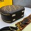 หนังแท้ FENDI CROSSBODY BAG / fendi circle bag / Fendi Round Monogram Crossbody Bag กระเป๋าสะพายทรงกลมสวยเด่น มีดีเทลเพิ่มความหรู ด้วยสีของอะไหล่ วัสดุหนังแคนวาสสลับหนังแท้ ภายในโล่งกว้าง มีช่องซิปแยกให้อีก ใช้งานง่าย พร้อมสายสะพาย 2 เส้น สายสะพายครอสปรับ