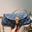 LV mini pleaty denim bag / LV Denim Pochette Bag ฮอตตัวแม่แบบฉ่ำ กับกระเป๋าสะพายไหล่ แรร์ไอเท็มที่สาวๆตามหา ดีไซน์เดนิมสวยโดดเด่น รูปทรงวินเทจ