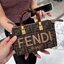 FENDI By The Way Mini Small brown FF fabric Boston bag / FENDI Bag พร้อมส่ง กระเป๋าสะพายใบเล็ก ผลิตจากผ้าแจ็คการ์ดลาย FF เป็นเอกลักษณ์ **สินค้าเกรดออริจินอล 1:1 สลับแท้