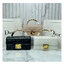 8" DIOR Mini Dior Ange Bag / Dior Clutch Bag Macrocannage CD clasp with white resin pearl กระเป๋าถือพร้อมสายสะพาย ประดับตัวล็อคมุก สวยงามเหนือกาลเวลา เกรดออริ 1:1