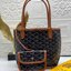 9 สี GOYARD ANJOU TOTE MINI / Goyard Mini Tote เกรดออริจินอลสลับแท้ ใช้งานต่างประเทศได้ ฮอตไอเท็ม กับกระเป๋าสะพายทรงโท้ท ไซส์มินิ กะทัดรัด