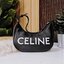 CELINE SHOULDER BAG VIP GIFT WITH PURCHASE (GWP) พรีเมี่ยมกิ๊ฟ Limited Edition จาก CELINE HAUTEPARFUME DUTYFREE COUNTER ดีไซน์ยอดนิยมหนังนิ่มสวยอยู่ทรงเปิดปิดด้วยซิปอะไหล่เงิน ภายในโล่งกว้างมีช่องเล็กสามารถใส่มือถือกระเป๋าสตางค์ใบยาวของใช้ได้จุ หูหิ้วหนัง