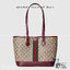 ORI หนังแท้ | Gucci Ophidia medium tote bag GG Monogram Double G / Gucci Tote Bag กระเป๋าสะพายทรงโท้ทใบใหญ่ ภายในโล่งกว้างจุของได้เยอะ