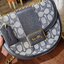 COACH ALIE SADDLE BAG IN SIGNATURE JACQUARD (C4694//C3464) New item!! กระเป๋าสะพายทรง saddle ดีไซน์วินเทจย้อนยุค แฝงความหรูในตัวด้วยอะไหล่สีทองเหลือง โดดเด่นไม่ซ้ำใครแน่นอน วัสดุผ้า jacquard สลับหนังแท้ ภายในเป็นช่องโล่ง มาพร้อมสายสะพายครอสบอดี้ ที่สามารถ