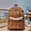 พร้อมส่ง 2 สี 💖💖 M.C.M Stark Backpack in Maxi Visetos with natural nappa leather trim / M.C.M Backpack กระเป๋าเป้ใบใหญ่ที่ควรต้องมี! Best seller Unisex