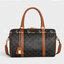 VIP 】CELINE BOSTON BAG IN TRIOMPHE CANVAS AND TAN ลวดลาย Triomphe Canvas Collection เป็นที่นิยมตลอดกาล มาในรูปแบบกระเป๋าทรงหมอนที่ได้รับความนิยมแบบทุกยุคทุกสมัย ซึ่งเป็นรูปทรงที่มีความคลาสสิก ดูดีแบบไม่มีตกยุค มาพร้อมขนาดที่ง่ายต่อการพกพา จัดเก็บหรือหยิบข