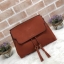 CHARLES & KEITH TASSEL DETAIL SLING BAG กระเป๋าสะพายทรงสวย ที่ฝาพับด้านหน้าแต่งหนังตัดกับหนังกลับสวยงาม สะพายได้ทั้งแบบเป้ และสะพายข้างก็เก๋ไปอีกแบบ มีโซ่เหล็กห่วงห้อยตุ้งติ้งน่ารัก จุของได้เยอะ พร้อมปั๊มโลโก้แบรนด์สีทองเด่น ภายในมีช่องแบ่งใหญ่ใส่ iPhone 