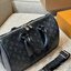 LV Keepall Bandouliere / LV Travel Bag พร้อมส่ง กระเป๋าเดินทางสุดคลาสสิค เรียบหรูมีระดับในวัสดุ Monogram Eclipse แคนวาส