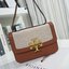 ของแท้ 💯% 】TORY BURCH ‘ELEANOR’ SHOULDER BAG กระเป๋าสะพายข้าง ไซส์กำลังน่ารัก วัสดุทำจากผ้าCanvas สลับหนังแท้ ฝาพับเปิดปิดด้วยแผ่นแม่เหล็ก