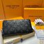 ORI หนังแท้ | LV Zippy Horizontal Monogram Shadow / LV LongWallet กระเป๋าสตางค์ใบยาว กระเป๋าสตางค์ซิปรอบ