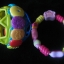 Bright Starts Flexi Ball and Bright Start Pretty in Pink Starry Teether - ของเล่นเสริมพัฒนาการมือสอง