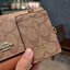 COACH F53763 TRIFOLD WALLET IN SIGNATURE กลับมาแล้วจ้า!! รุ่นขายดี!! 💓 ดีไซน์ใหม่ กระเป๋าสตางค์ใบยาว แถมที่ห้อยใส่บัตรแยกให้ (ถอดออกได้) น่ารักมากๆ ใช้งานง่าย เปิด-ปิดด้วยกระดุม ภายในใส่ธนบัตร ใส่บัตรได้เยอะ ใส่มือถือได้ไปอีก!! จุใจสุดๆ บอกเลยว่าใ
