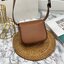 หนังแท้ CELINE MINI TRIOMPHE IN TRIOMPHE CANVAS AND CALFSKIN ใบเล็กน่ารัก งานหนังแท้ทั้งใบ กระเป๋ามินิทรงชิค ดีไซน์รูปกล่องสุดแสนมินิมอล สามารถสะพายแบบ Crossbody และยังเป็น Belt Bagได้อีกด้วย แบบไม่มีตกยุค ด้านหน้าโดดเด่นด้วยโลโก้สีทอง เป็นอีกหนึ่งตัวเลือ
