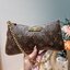 LV liv pochette กระเป๋าสะพายทรงสวย เป็นเอกลักษณ์ ดีไซน์ลวดลายโมโนแกรมเรียบหรู