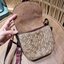 COACH C5691 KLEO SHOULDER BAG 17 IN SIGNATURE CANVAS ใหม่สุด!! สวยหรูไม่มีใครเกิน!! กระเป๋าสะพายสวยครบสูตร แค่เห็นก็ปิ๊ง!!วัสดุหนังแคนวาสสลับหนังแท้ ลงตัวที่หนึ่ง เปิด-ปิดด้วยสายคาดแม่เหล็กในตัว โดดเด่นมากๆ ภายในเป็นช่องโล่ง มีสายสะพายมาให้ถึง 2 แบบ สายคล