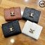 ORI หนังแท้ | CELINE Small Triomphe Wallet / Celine Short Wallet กระเป๋าสตางค์ใบสั้น กระเป๋าสตางค์เซลีน
