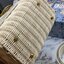 Medium Lady Dior Bag Natural Wicker and Dior Oblique Jacquard [Blue/Latte] เสน่ห์ที่สง่างาม พร้อมส่งที่ไทย ภาพสินค้าถ่ายจากงานขายจริง ใช้งานต่างประเทศได้ค่ะ