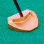 LAB GOLF OZ.1 ORANGE PUTTER 34 INCH PUTTER 34" 69* LIE BLACK STEEL