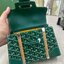 10 สี ORI หนังแท้ | GOYARD Saïgon Souple Mini Bag 20cm กระเป๋าถือ/สะพายดีไซน์หูจับไม้เป็นเอกลักษณ์ที่สวยหรูหราสง่างาม