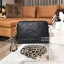 Chanel Shoulder Bag With Chain VIP Gift With Purchase (GWP) พรีเมี่ยมกิ้ฟ Chanel Perfume Counter วัสดุหนังคาเวียร์สวยหรูอยู่ทรง เปิดปิดด้วยซิปสะดวกใช้หัวซิปแบรนด์ ห้อยอะไหล่โลโก้ทองเพิ่มดีเทลเก๋ ภายในมีโลโก้และช่องซิป ใส่กระเป๋าสตางค์ มือถือ iphone ได้ มา