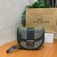 COACH ALIE SADDLE BAG IN SIGNATURE JACQUARD (C4694//C3464) New item!! กระเป๋าสะพายทรง saddle ดีไซน์วินเทจย้อนยุค แฝงความหรูในตัวด้วยอะไหล่สีทองเหลือง โดดเด่นไม่ซ้ำใครแน่นอน วัสดุผ้า jacquard สลับหนังแท้ ภายในเป็นช่องโล่ง มาพร้อมสายสะพายครอสบอดี้ ที่สามารถ