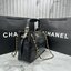 ORI หนังแท้ | CHANEL Shopping Bag 25A Suede Bag กระเป๋าช้อปปิ้งทรงโท้ท งานหนังเต็มใบสีดำสุดคลาสสิค ในคอล Métiers Dart 2024/25 ดีไซน์ใหม่หนังกำมะหยี่โทนน้ำตาล ใช้งานง่าย สวยหรูดูแพง