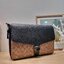 COACH Soft Tabby Messenger In Signature Canvas C8430 CH769 ไอเท็มที่หนุ่มๆต้องไม่พลาด กระเป๋าทรงแมสเซนเจอร์ใบใหญ่กำลังพอดี พร้อมด้วยสายสะพาย 2 เส้น