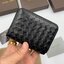 พรีเมี่ยมกิ๊ฟแท้ 100% 】หนังแท้ Bottega Veneta Intrecciato Nappa Short Zip Around Wallet