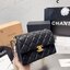 Chanel Small Flap Bag gold-tone metal, black / Chanel Bag / Chanel Box พร้อมส่ง กระเป๋าสะพายใบเล็ก 2023 คอลใหม่ ใช้งานต่างประเทศได้ ภาพถ่ายจากงานขายจริง