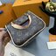 LV Clutch LV Dopp Kit Toilet Pouch Monogram / Damier Graphite Canvas กระเป๋าถือทรงพอชหรือคลัช เกรดออริ ท็อป 1:1 เกรดดีสุด แคนวาสแท้สวย ใช้งานต่างประเทศได้