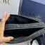 DIOR Maxi Safari Bag with Strap / The hallmark Safari bag / Black Blue Oblique Jacquard / DIOR Messenger Bag กระเป๋าสะพายทรงแมสเซ็นเจอร์เอกลักษณ์ของแบรนด์แห่งตำนานความหรู