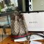 GUCCI Ophidia mini small GG bucket bag กระเป๋าถือหรือสะพายข้าง ขนาดเล็ก ทรงขนมจีบ วัสดุผ้าใบ+หนังแท้ พร้อมแถบลายทางสีเขียวและสีแดงด้านล่าง ด้านในโล่ง มี1ช่องเล็ก สายยาวถอดสายไม่ได้ ปรับระดับได้ ใบนี้เรียบหรูดูดีสุดๆไม่ควรพลาดค่า