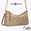 Tory burch T Monogram Jacquard Studio Bag กระเป๋า T Monogram Studio รูปทรงกระทัดรัด มาในสไตล์มินิมอลที่ถูกรังสรรค์อย่างปราณีตด้วยผ้าทอ jacquard เพื่อเฉลิมฉลองโลโก้กราฟฟิก ลวดลายสวยเด่น ดูสะดุดตา ใช้งานได้หลายรูปแบบ การแมทช์กระเป๋าให้เข้ากับการแต่งตัวทุกวั