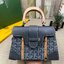 10 สี ORI หนังแท้ | GOYARD Saïgon Souple Mini Bag 20cm กระเป๋าถือ/สะพายดีไซน์หูจับไม้เป็นเอกลักษณ์ที่สวยหรูหราสง่างาม