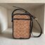 Coach Zip Camera Bag In Signature Canvas CA182 พร้มส่งที่ไทย Camera Bag Men’s retro classic Aging men’s cross-body Bag, mobile Bag Camera Bag