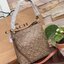 COACH SMALL TOWN BUCKET BAG IN SIGNATURE สำหรับสาวแฟชั่นที่ชอบรายละเอียดชิคๆ ดีไซน์สุดเก๋ แนะนำเลยสำหรับกระเป๋าทรงบักเก็ตใบนี้ เชื่อว่าสาว ๆ หลายคนชื่นชอบ เป็นไอเทมที่สามารถแมทช์ได้กับเสื้อหลากหลายสไตล์ บรรจุของได้เยอะโดยที่กระเป๋าไม่เสียทรง แบ่งช่องใช้งา