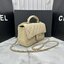 ORI หนังแท้ | CHANEL Classic Flap Bag TopHandle 20cm กระเป๋าสะพายคคลาสสิกพร้อมหูจับ หรูหราระดับตำนาน สวยงามเหนือกาลเวลา