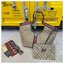 Gucci Giglio medium tote bag กระเป๋าทรงสะพายทรงโท้ท ดีไซน์ใหม่ล่าสุด สวยหรู่เท่มาก มาพร้อมใบเล็กเข้าเซ็ท พร้อมสายสะพายยาวเขียวแดงเป็นเอกลักษณ์