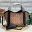 COACH HADLEY HOBO 21 BAG กระเป๋าถือหรือสะพายข้าง เรียบหรู หนังแกะแท้ ลาย signature brand หนังนิ่ม ปรับเปลี่ยนได้ 2 ทรง ปากกระเป๋ามีกระดุมแม่เหล็ก พร้อมตะขอเกี่ยว ภายในกว้าง ใส่ wallet ยาว mini iPad และของใช้ได้จุ พร้อมสายสะพายยาว ถอด ปรับระดับได้ค่ะ Must 